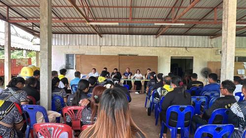 ร่วมประชุมคณะกรรมการบริหารงานตำบลแบบบูรณาการ (ก.บ.ต.) ตำบลท่ากูบ ประจำเดือน ตุลาคม ๒๕๖๙