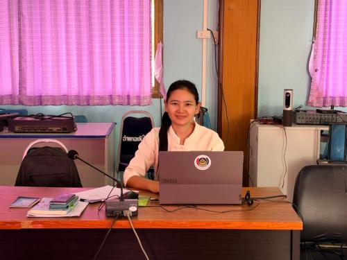 ประชุมผู้นำอาสาพัฒนาชุมชน (ผู้นำ อช.) ประจำไตรมาส ๑/๒๕๗๐