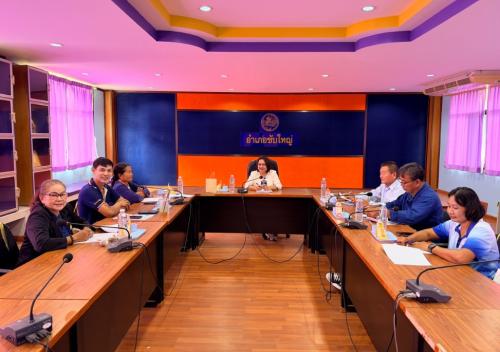 ประชุมผู้นำอาสาพัฒนาชุมชน (ผู้นำ อช.) ประจำไตรมาส ๑/๒๕๗๐