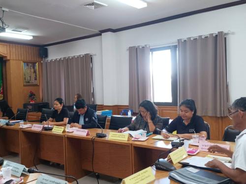สพอ.ซับใหญ่ ร่วมประชุมพิจารณาร่างแผนพัฒนาท้องถิ่น ฉบับที่ ๓ (พ.ศ. ๒๕๗๑ - ๒๕๗๕)