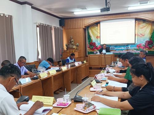 สพอ.ซับใหญ่ ร่วมประชุมพิจารณาร่างแผนพัฒนาท้องถิ่น ฉบับที่ ๓ (พ.ศ. ๒๕๗๑ - ๒๕๗๕)